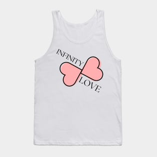 Infinity Love valentin's day Tank Top